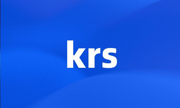 krs