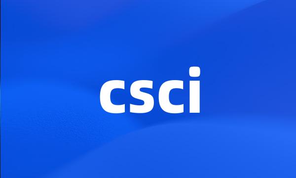 csci