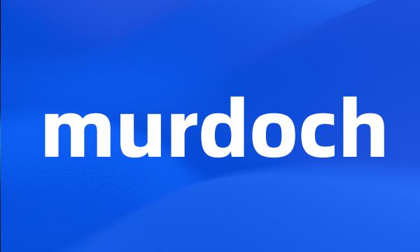 murdoch