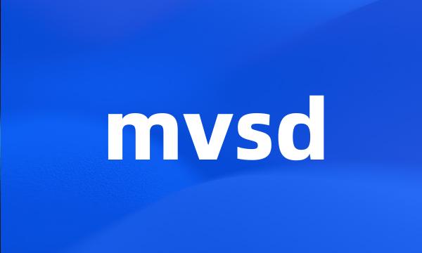 mvsd