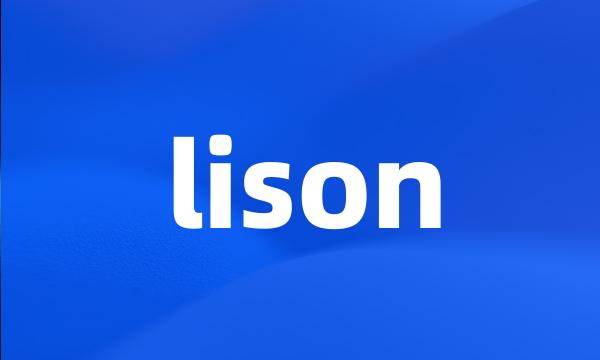 lison