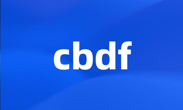 cbdf