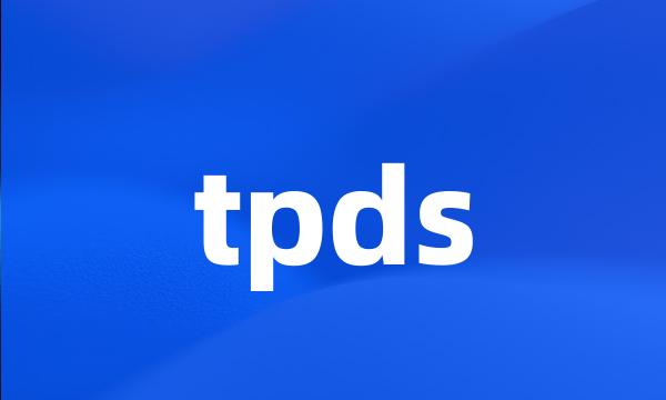 tpds