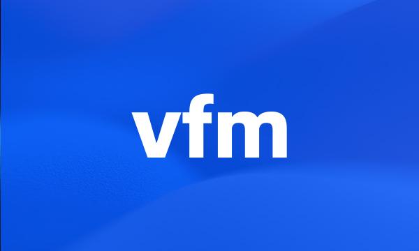 vfm