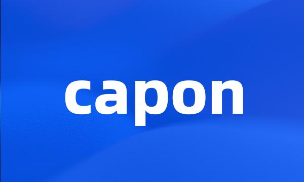 capon