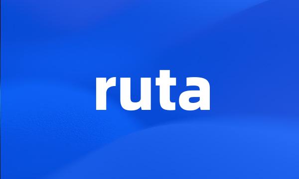 ruta