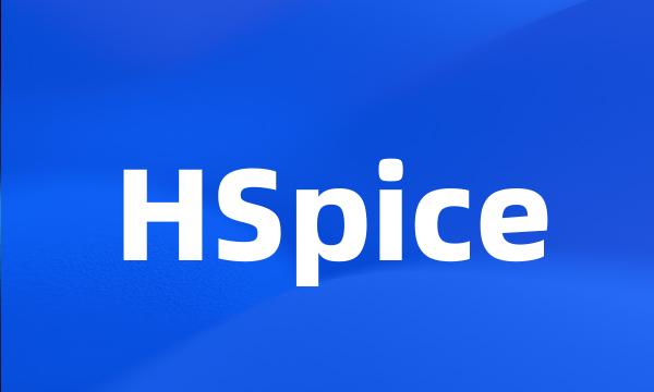 HSpice