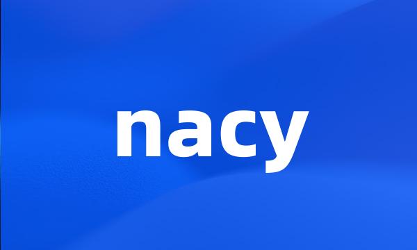 nacy