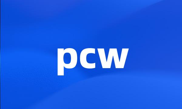 pcw