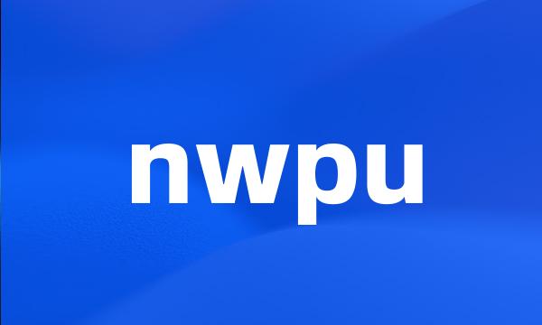 nwpu