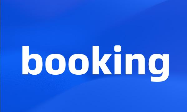 booking