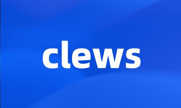 clews