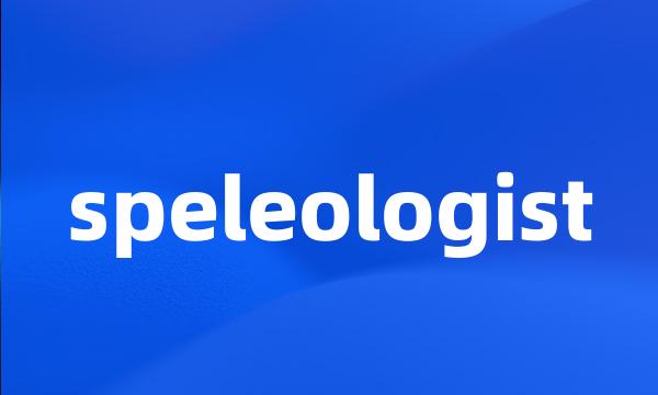 speleologist