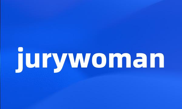 jurywoman