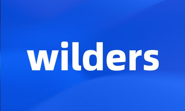 wilders