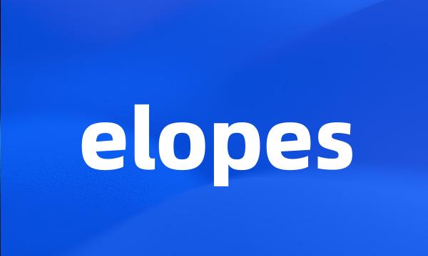 elopes