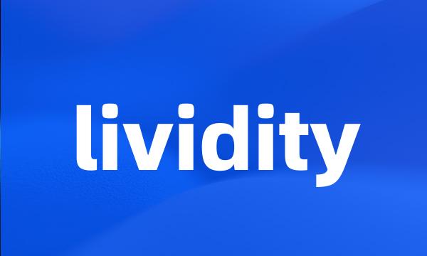 lividity