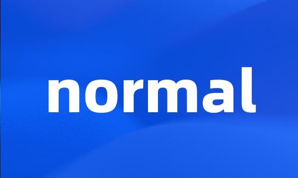 normal