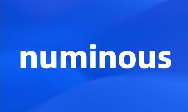 numinous