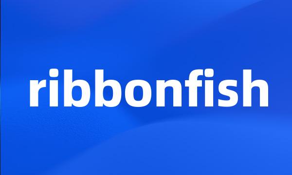 ribbonfish