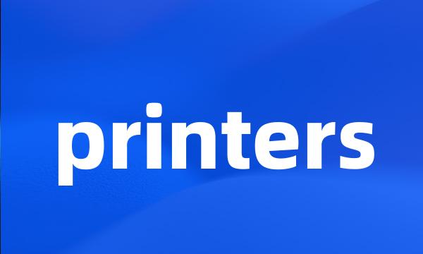 printers