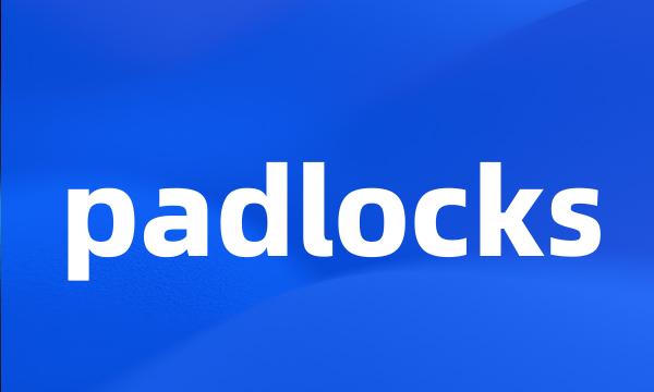 padlocks