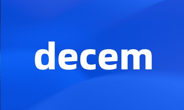 decem