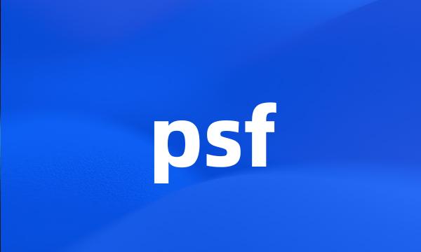 psf