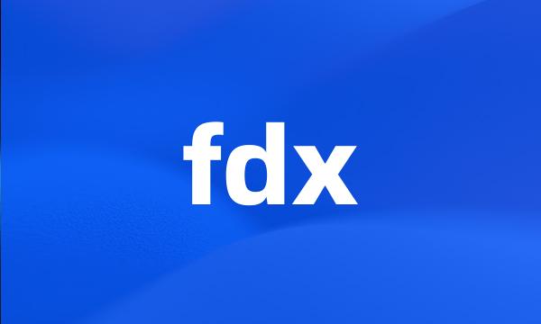 fdx