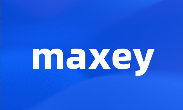 maxey