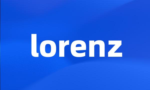 lorenz