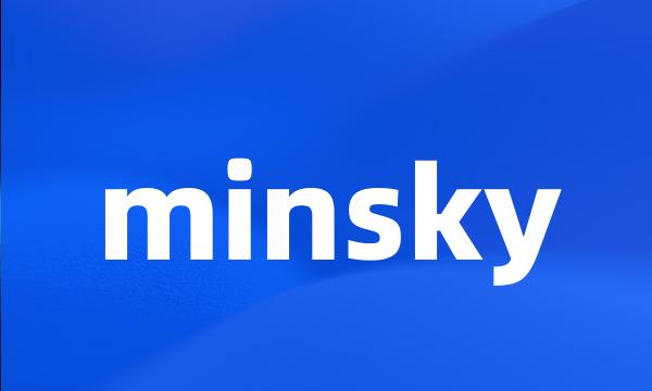 minsky