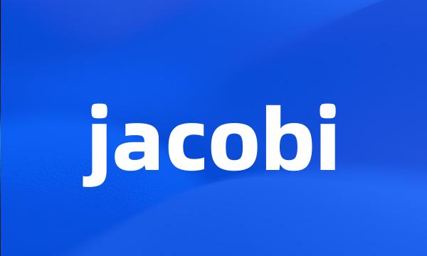 jacobi