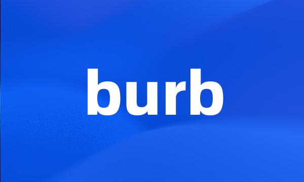 burb