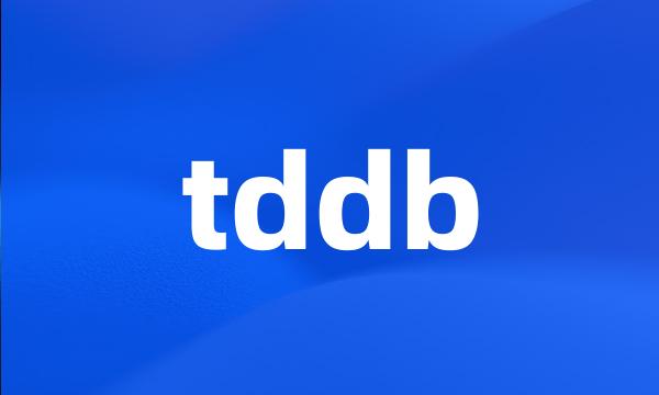 tddb