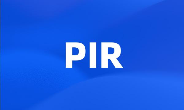 PIR