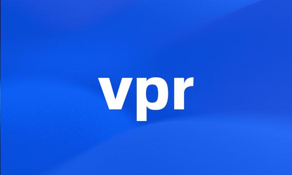 vpr