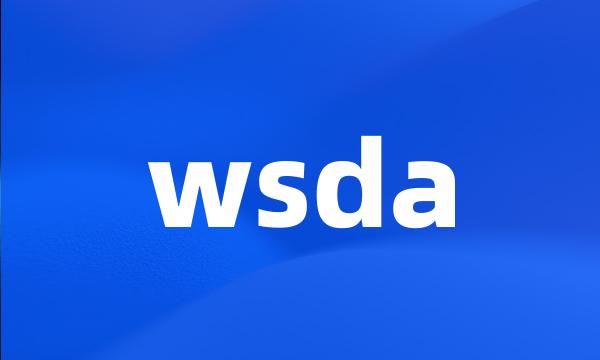 wsda