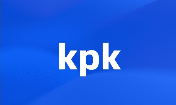 kpk