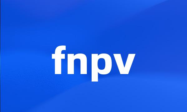 fnpv