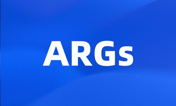 ARGs