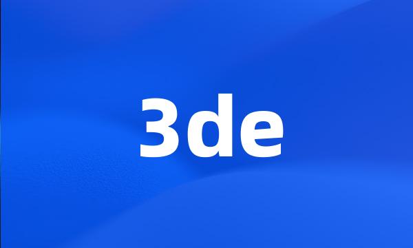 3de