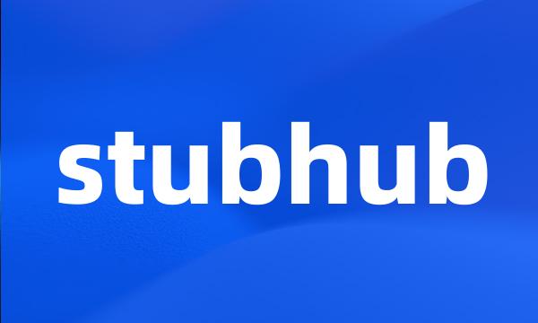 stubhub