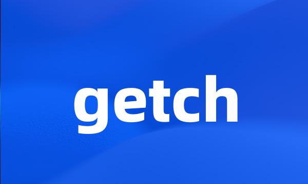 getch