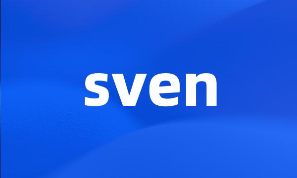 sven