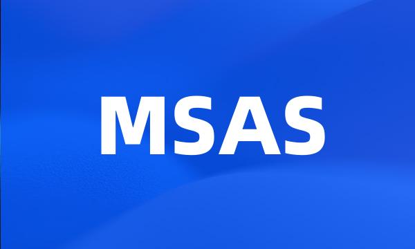 MSAS