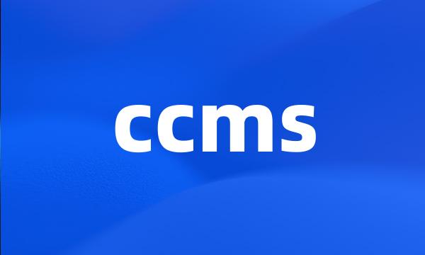 ccms