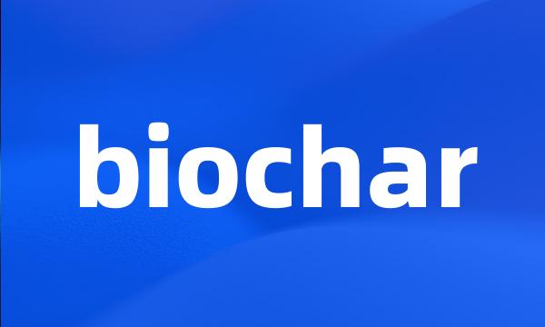 biochar