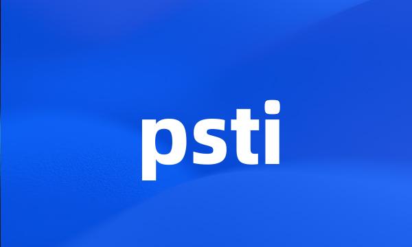 psti