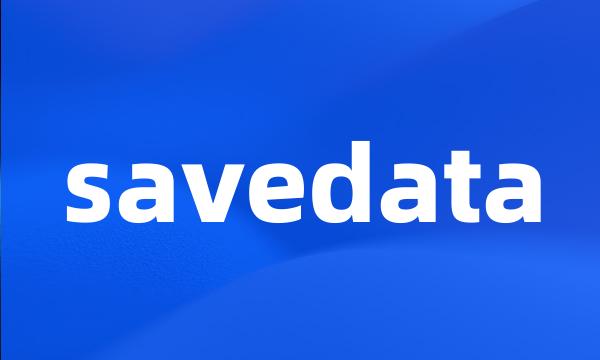 savedata